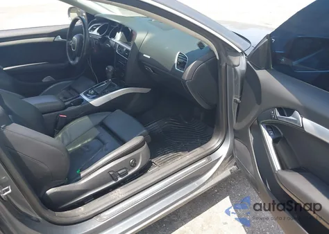 2012 Audi A5 2.0T Premium from USA, damaged, VIN WAULFAFR5CA025804